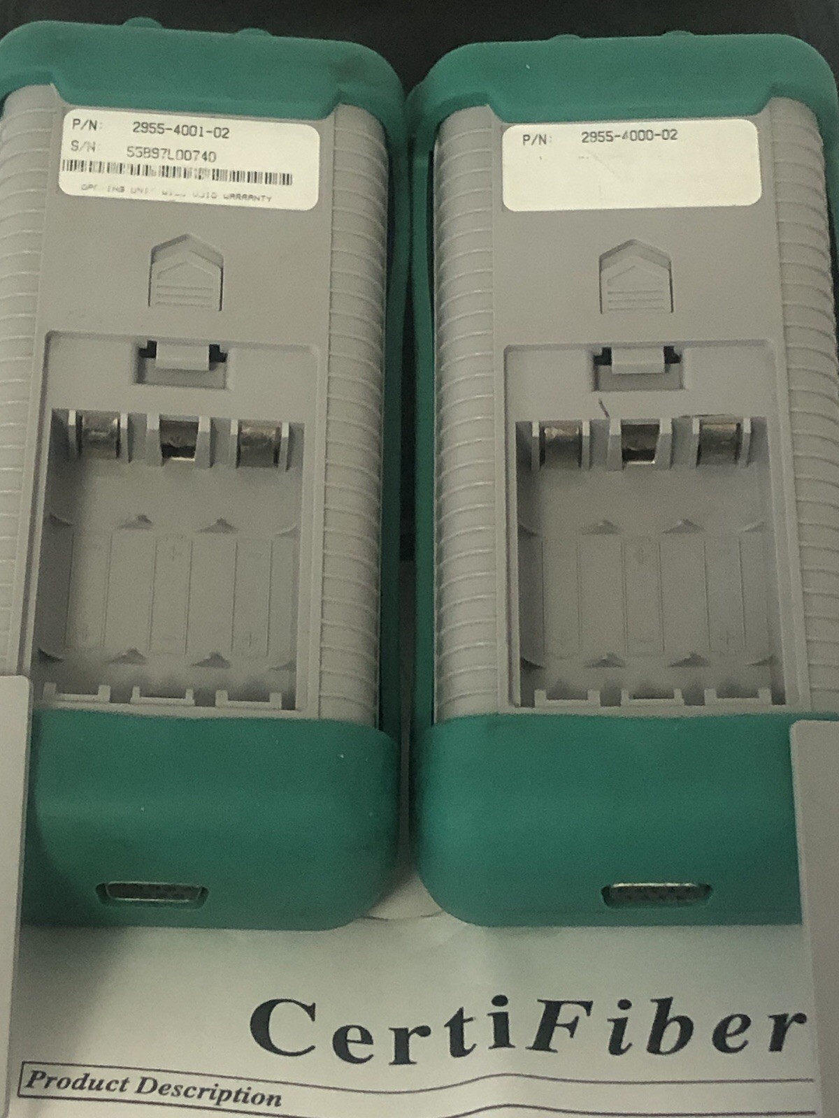 Microtest CertiFiber Optic Advanced certification multimode Fiber Network Excell