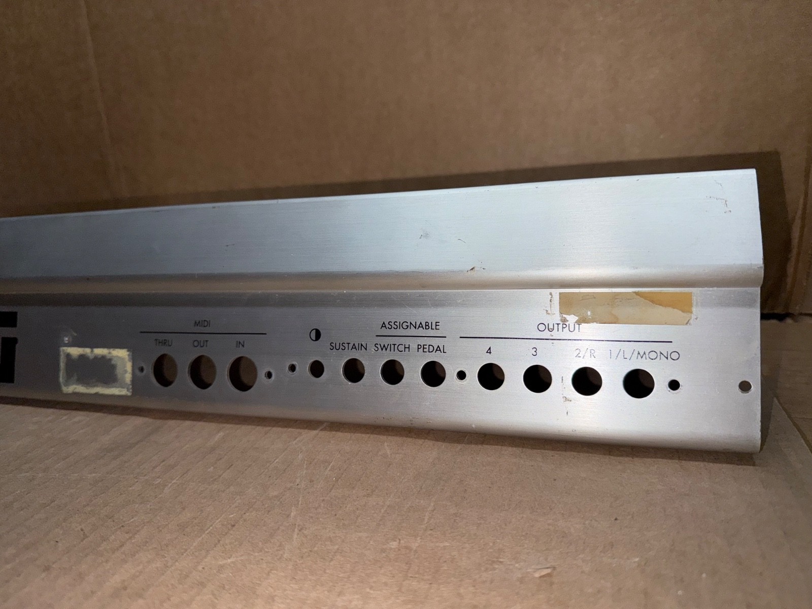 KORG TRINITY CONTROL PANEL HOUSING