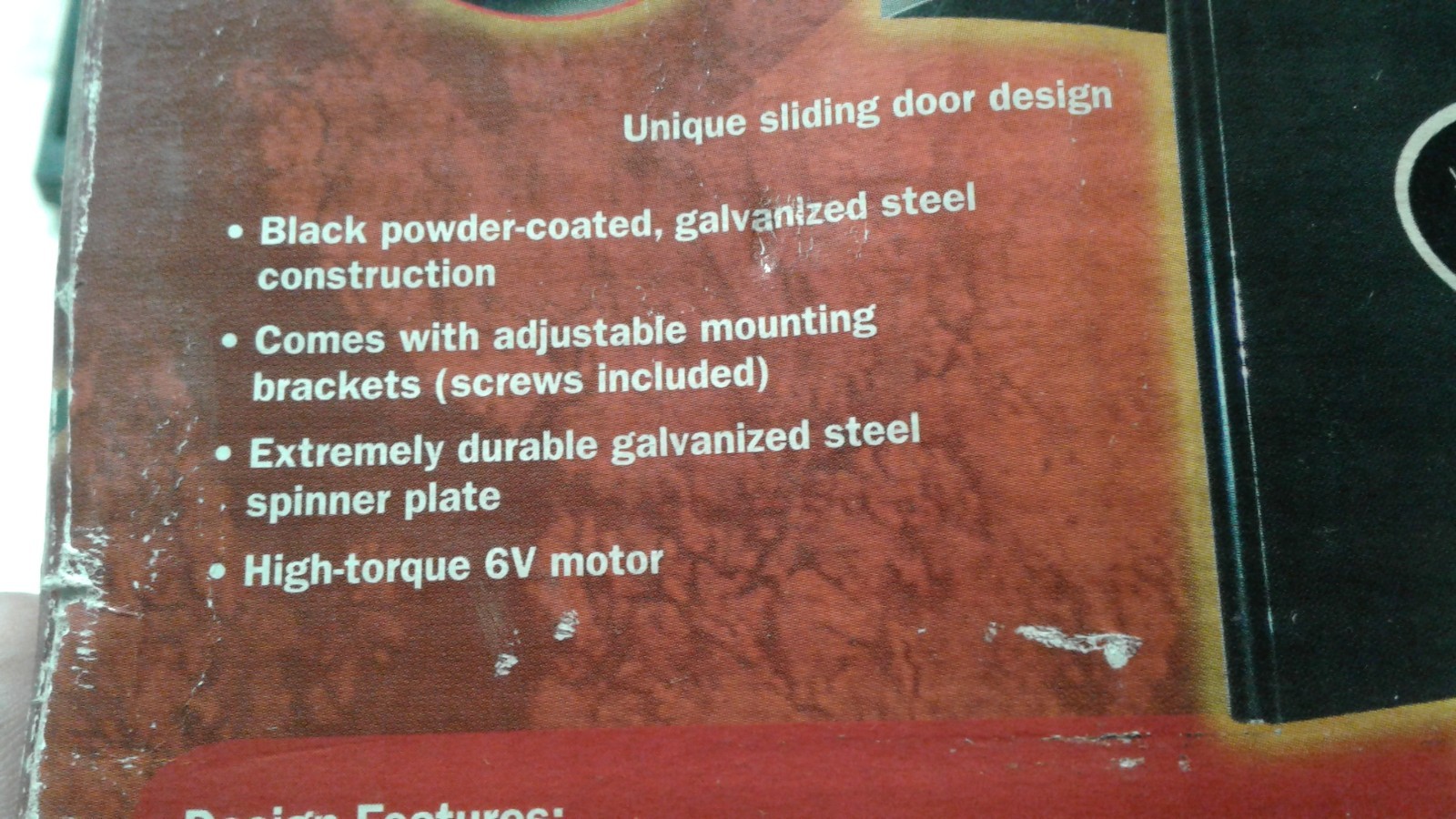 Wildgame Dusk/Dawn Feeder Kit 6 Volt open damaged box