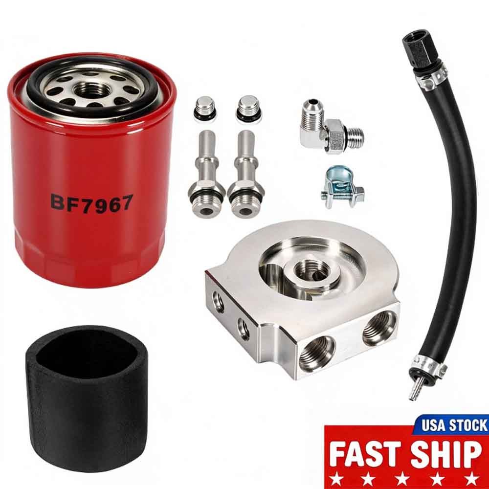 121003 Fuel Filter Conversion Kit For Ford F250 F350 F450 F550 6.7L