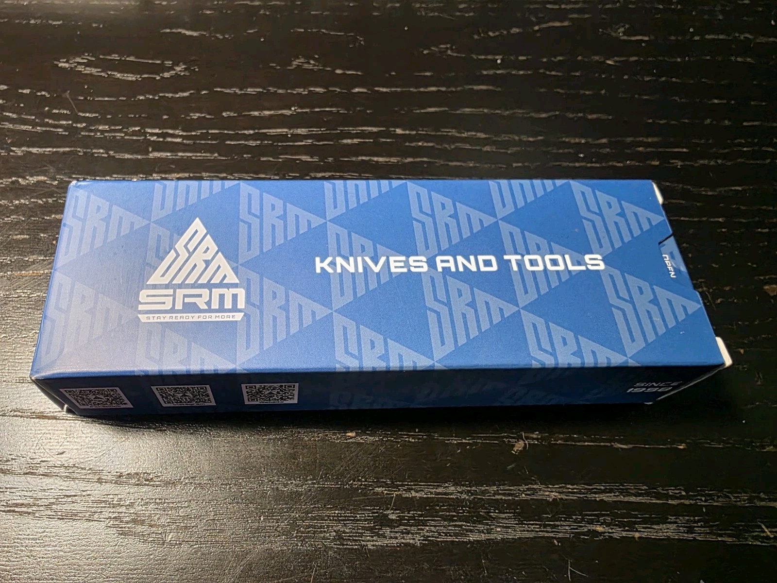 SRM Knives 255L-GK Ambi-Lock Folding Knife 3.2" 10Cr15CoMoV Satin Drop Point