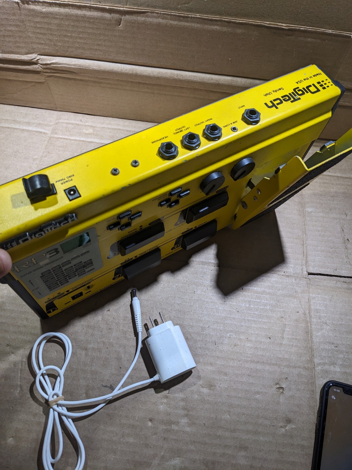 DigiTech RP-3 Multi-Effect Pedal Guitar Signal Processor Tested Works LOOK/READ