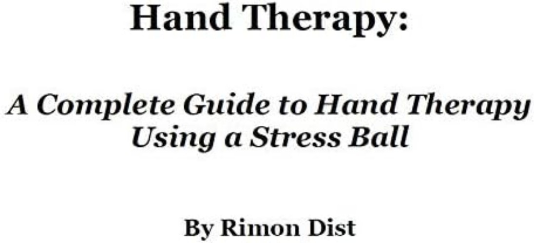 Hand Therapy And Exercise Ball with an e-Book. 2 Pack - One Solid Color And O...