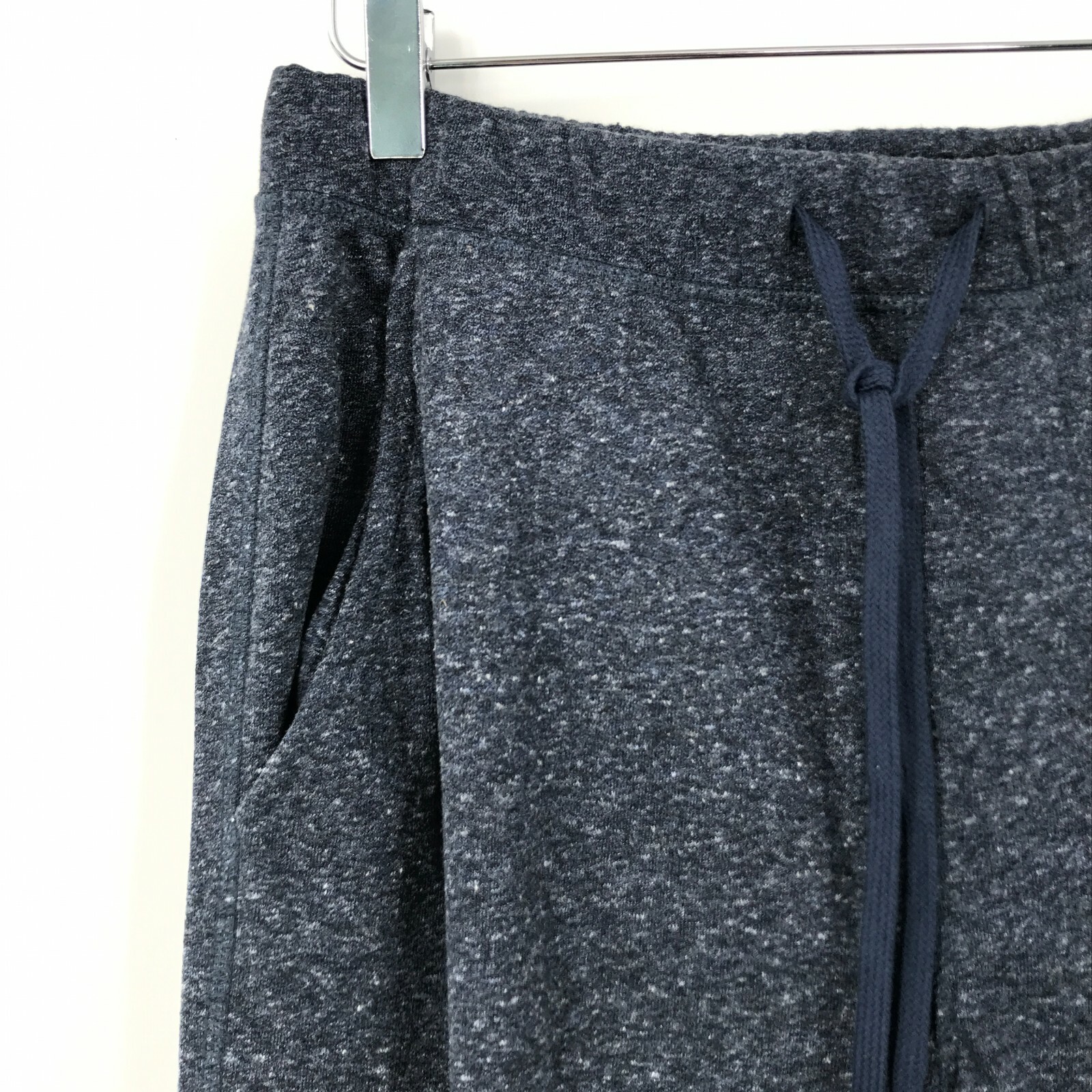 Eddie Bauer Mens Pants Medium Jogger Sweatpants Lounge Zip Pocket Blue
