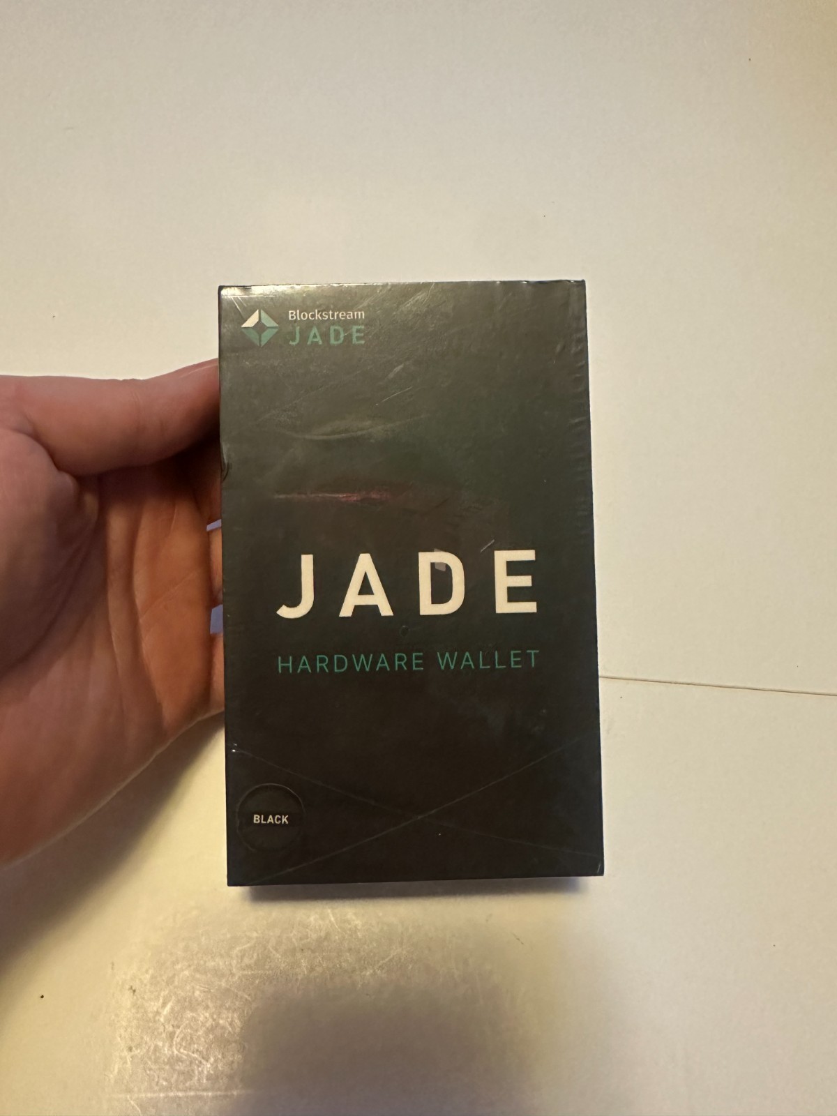 New Blockstream Jade Hardware Wallet Cryptocurrency Black Open-Source Bitcoin