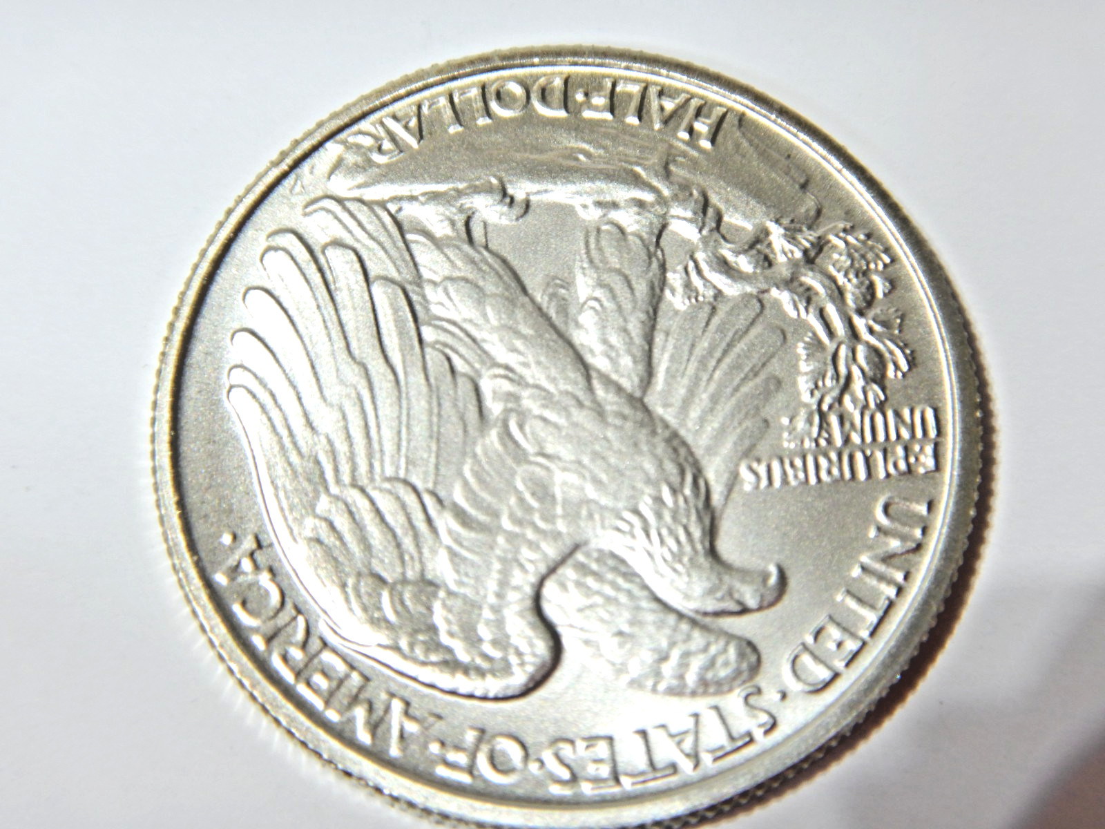Fantasy Overstrike 1915 s Daniel Carr Walking Liberty Half Dollar 50c HIGH GRADE