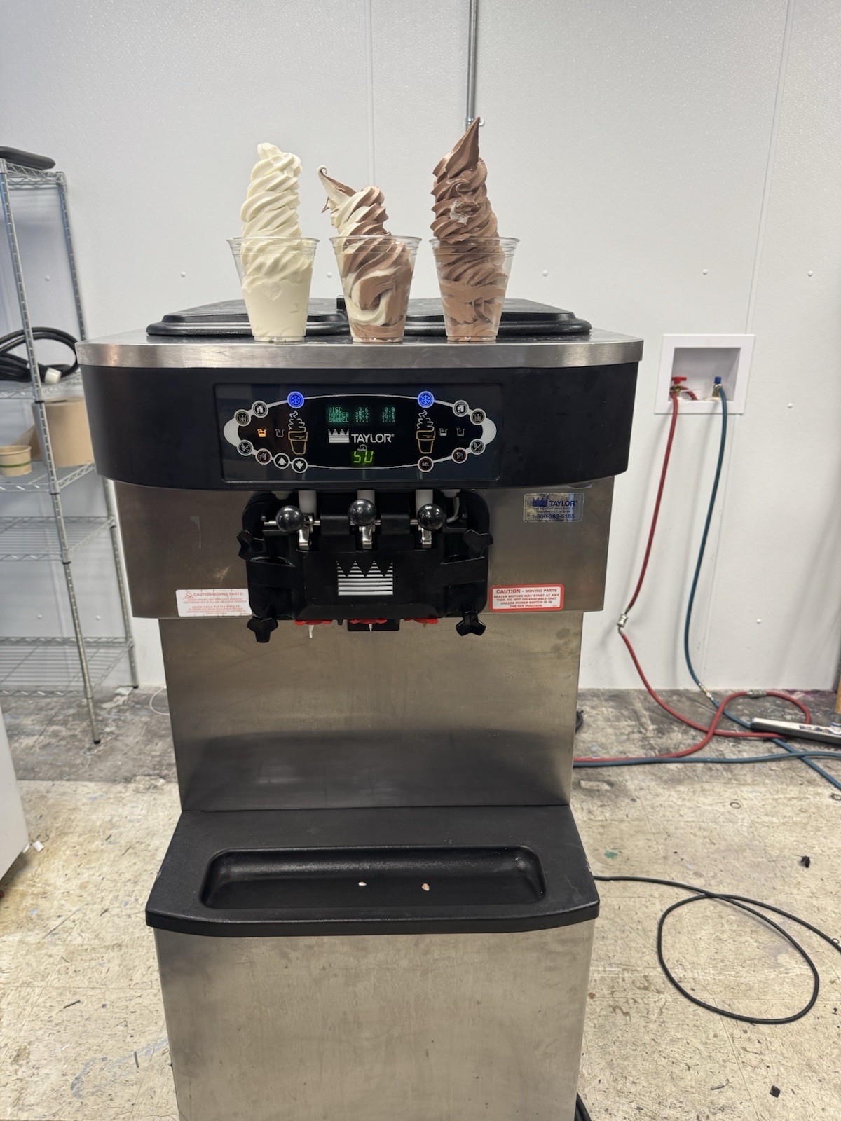 Taylor C712-27 Twin Twist Soft Serve Ice Cream Machine