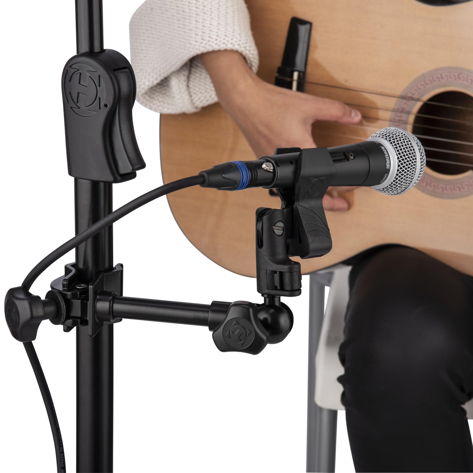 Hercules Stands DG137B Multi-mount Microphone Holder black
