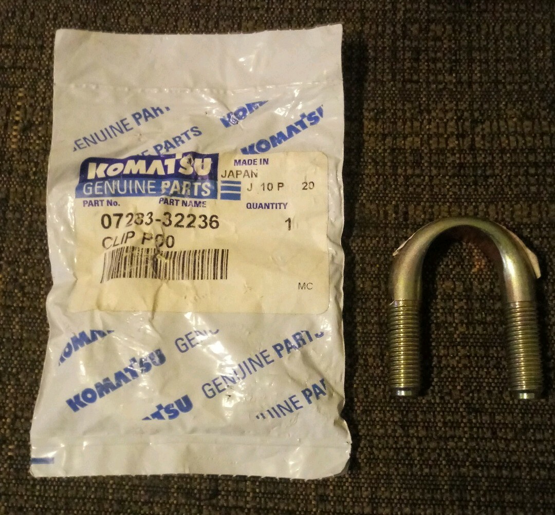 New Genuine Komatsu 07283-32236 Clip P60 U-Bolt