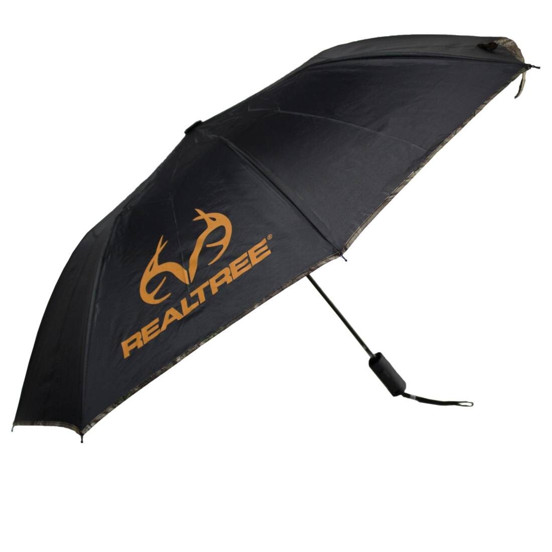 TREE BLACK UMBRELLA WITH CAMO TRIM