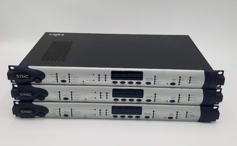 LOT OF 3 AVIID Digidesign Sync I/O Model MH040