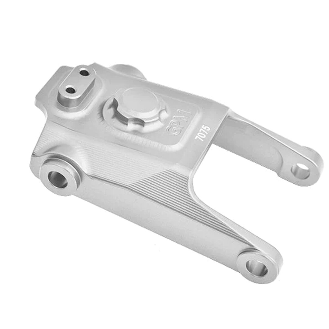 GPM Aluminum 7075 Steering Servo Protector Plate Silver for Losi 1/4 Promoto-MX
