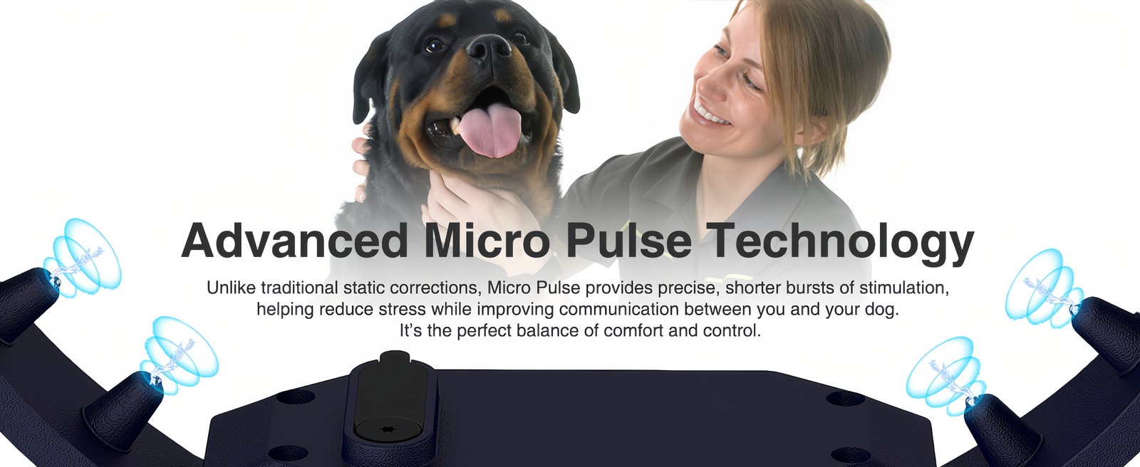 Dog Training Collar with Remote 4200FT Humane Training Modes Electric Dog Collar