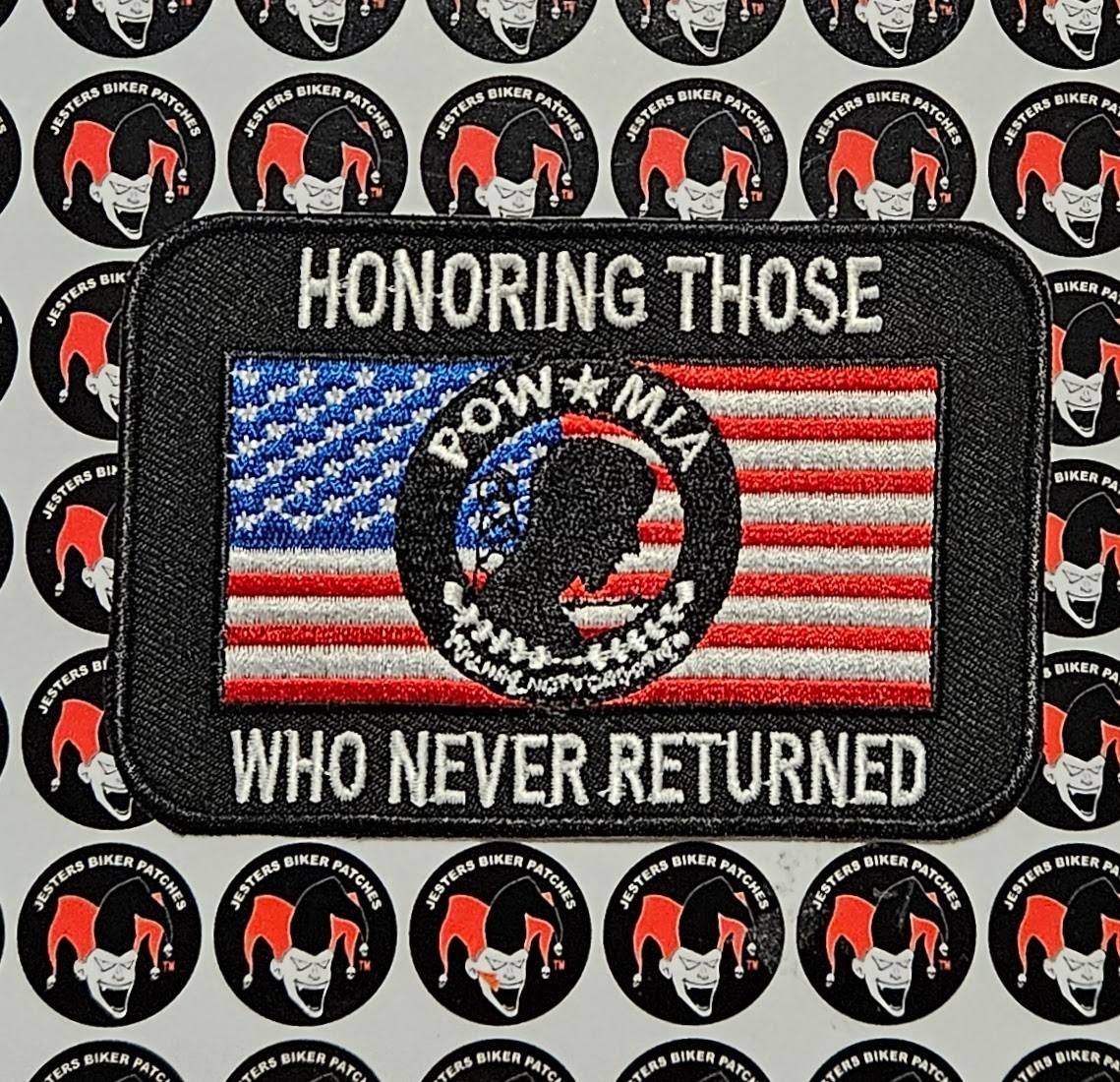 POW MIA Embroidered Patch POW009