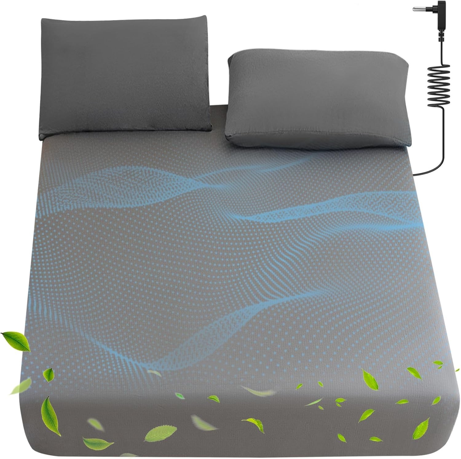 Grounding Sheets Cal King Size 90% Organic Cotton + 10% Pure Silver 16" Deep