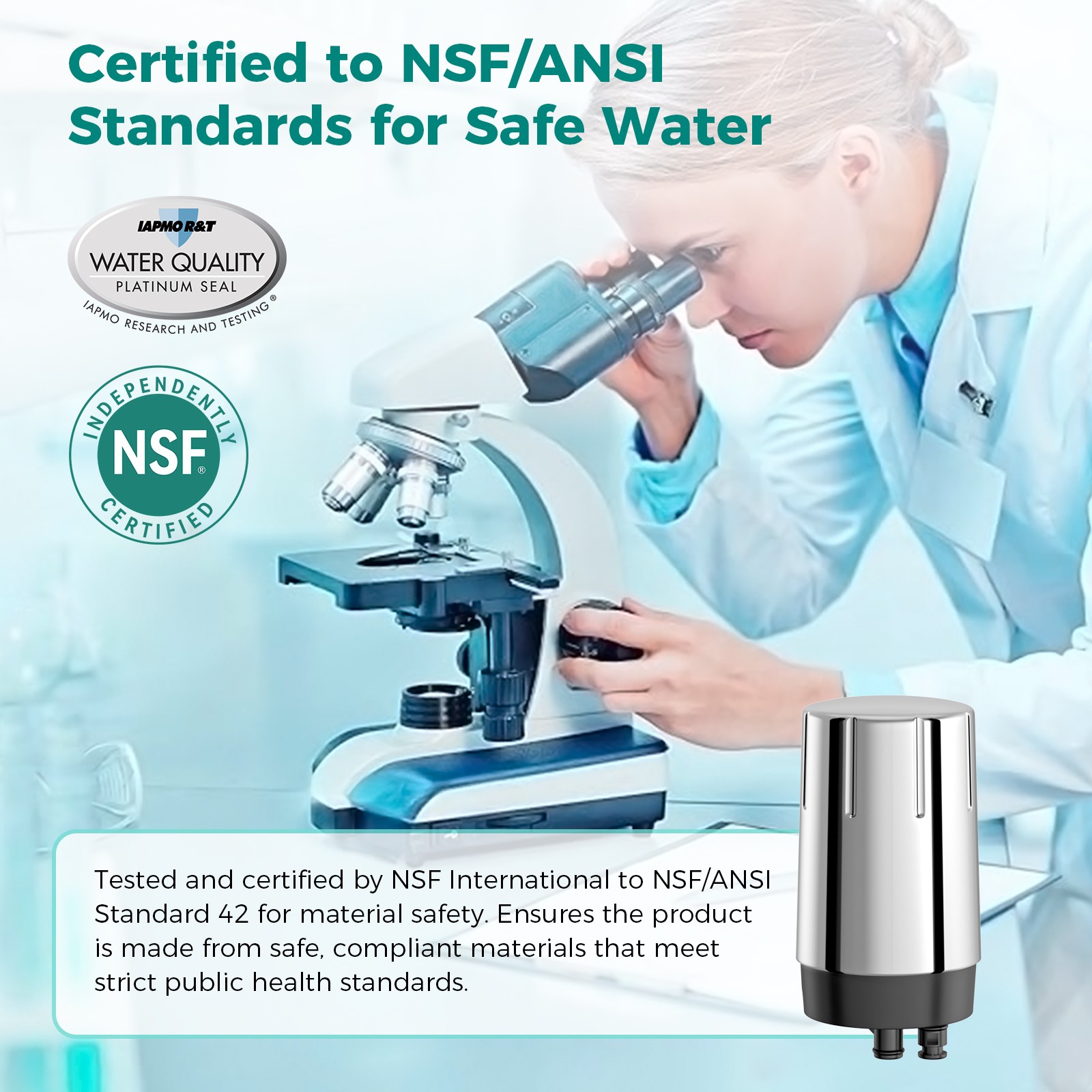 Brita® Faucet Filtration System Faucet Filter Replacement NSF 3-Pack US