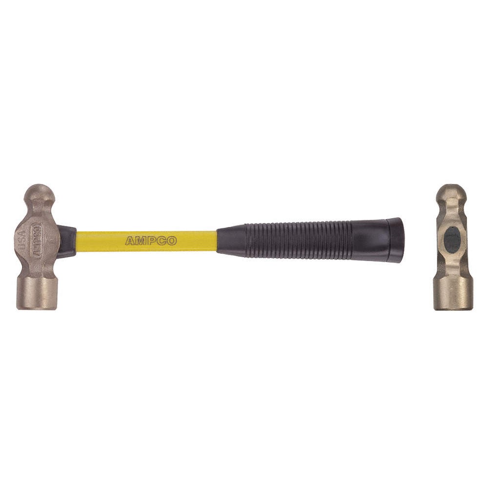 AMPCO H-3FG Hammer,Ball Pein,24 Oz 3NY46