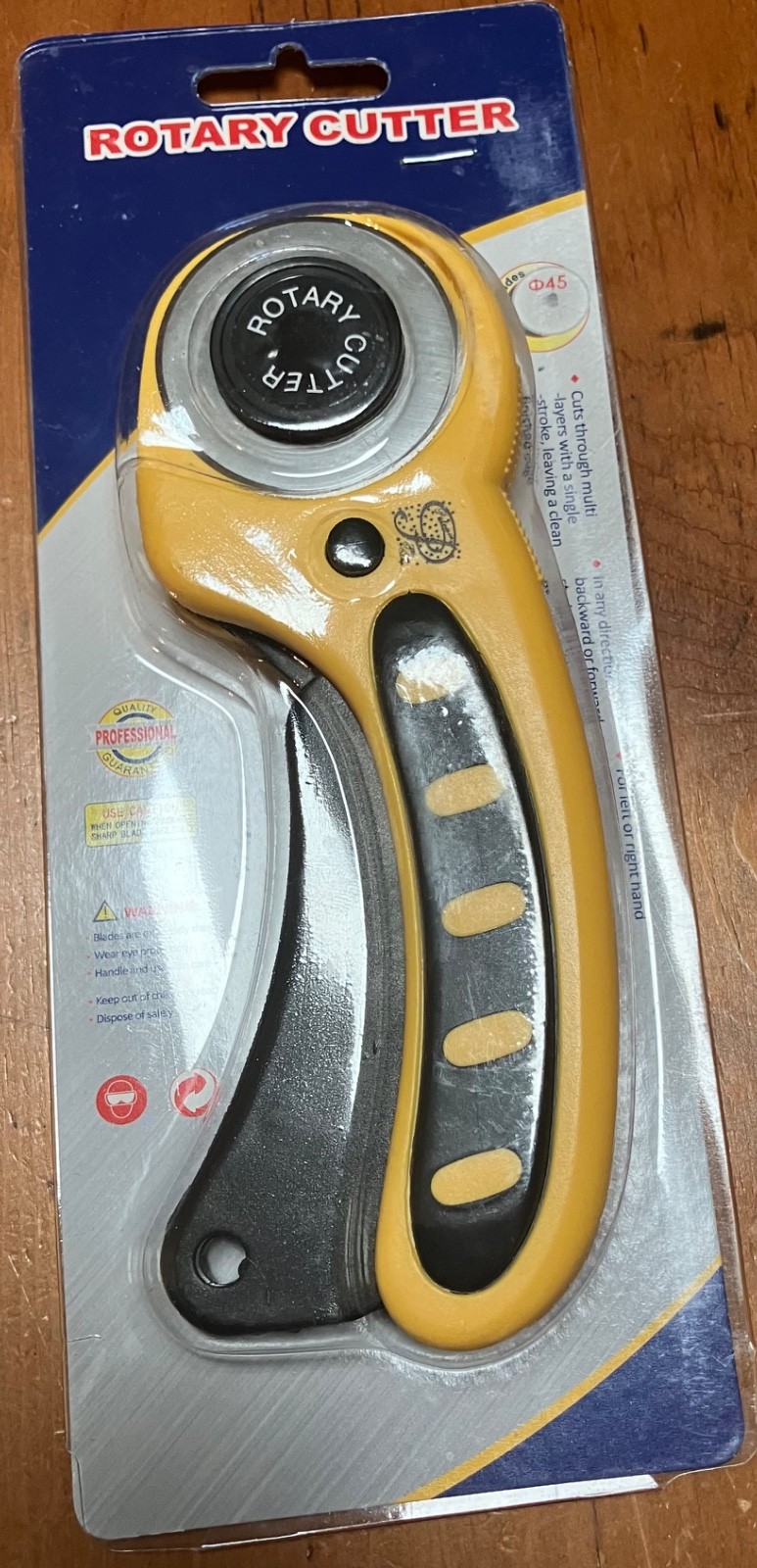 Rotary cutter ergonomic 45mm new sealed