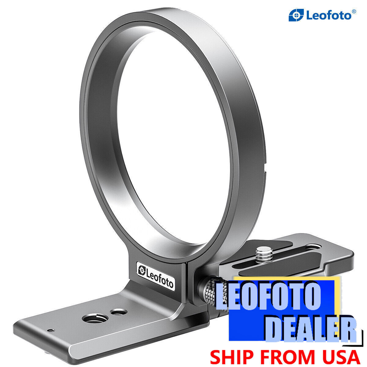 Leofoto UL-03 Rotating Bracket Silver | ARCA