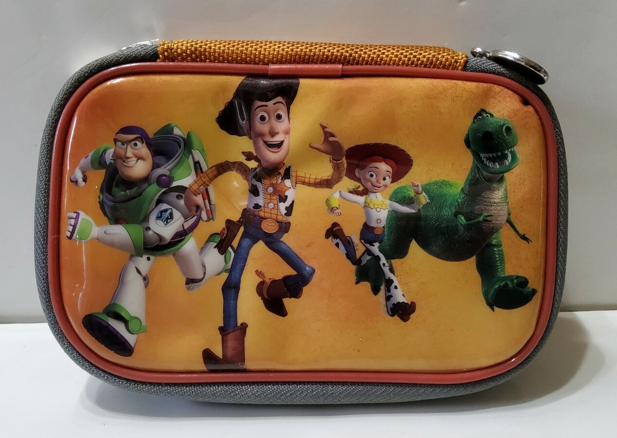 Toy Story Nintendo DS Video Game Travel Case Woody and Buzz Jessie Rex 6.5''