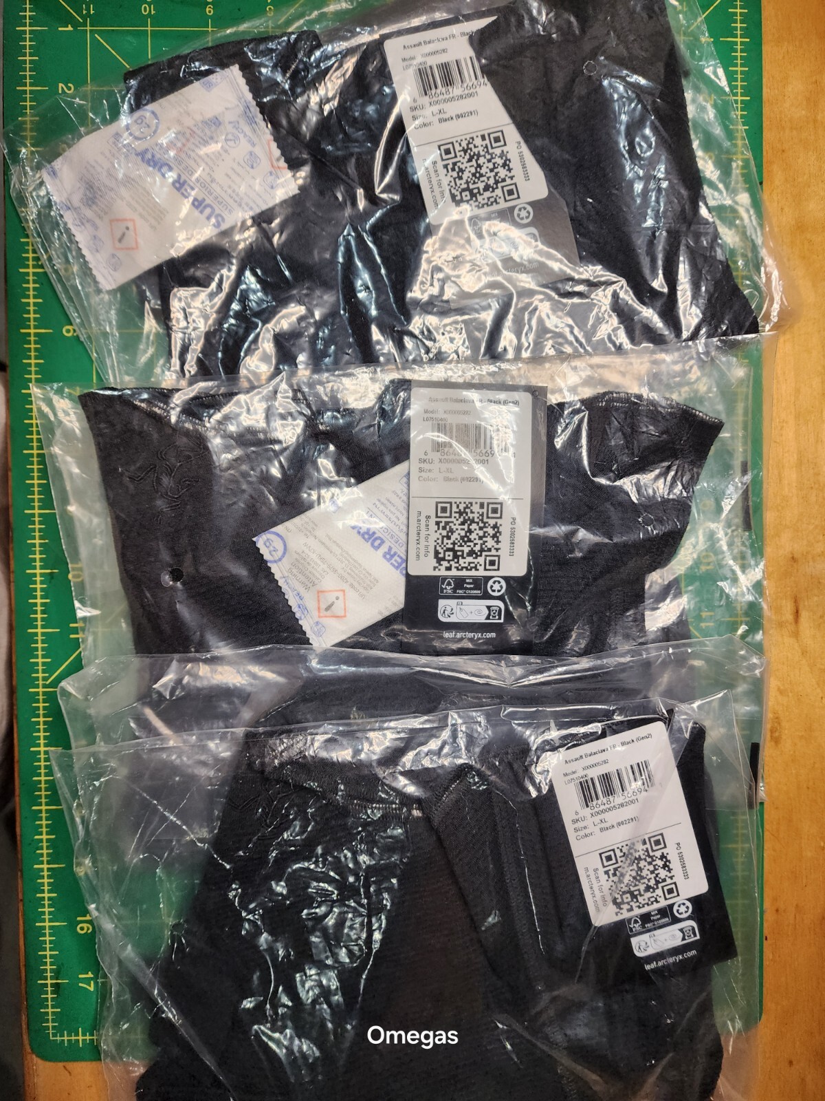 Arc'Teryx Leaf Assault FR O s Black Balaclava L/XL Tactical GEN 2