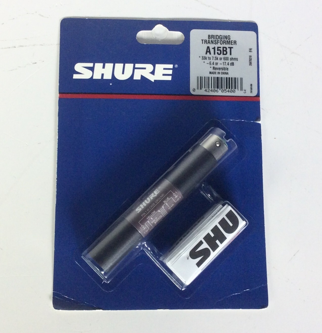 Shure A15BT Bridging Transformer - B-Stock