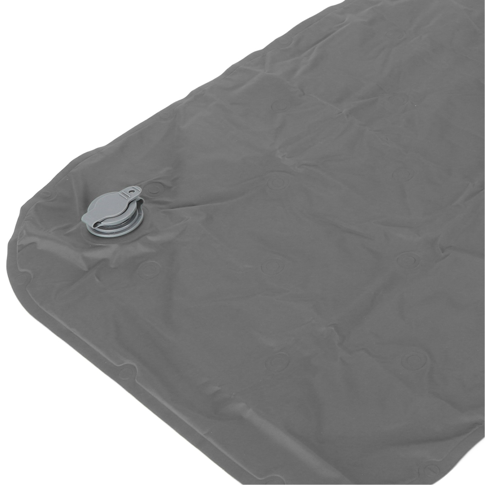 (Grey)Outdoor Inflatable Cushion Foldable Inflatable Sitting Pad Portable So BL
