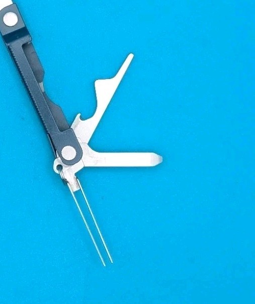 Leatherman Micra Multi-Tool, Knife, Scissors, Key Ring, Blue!