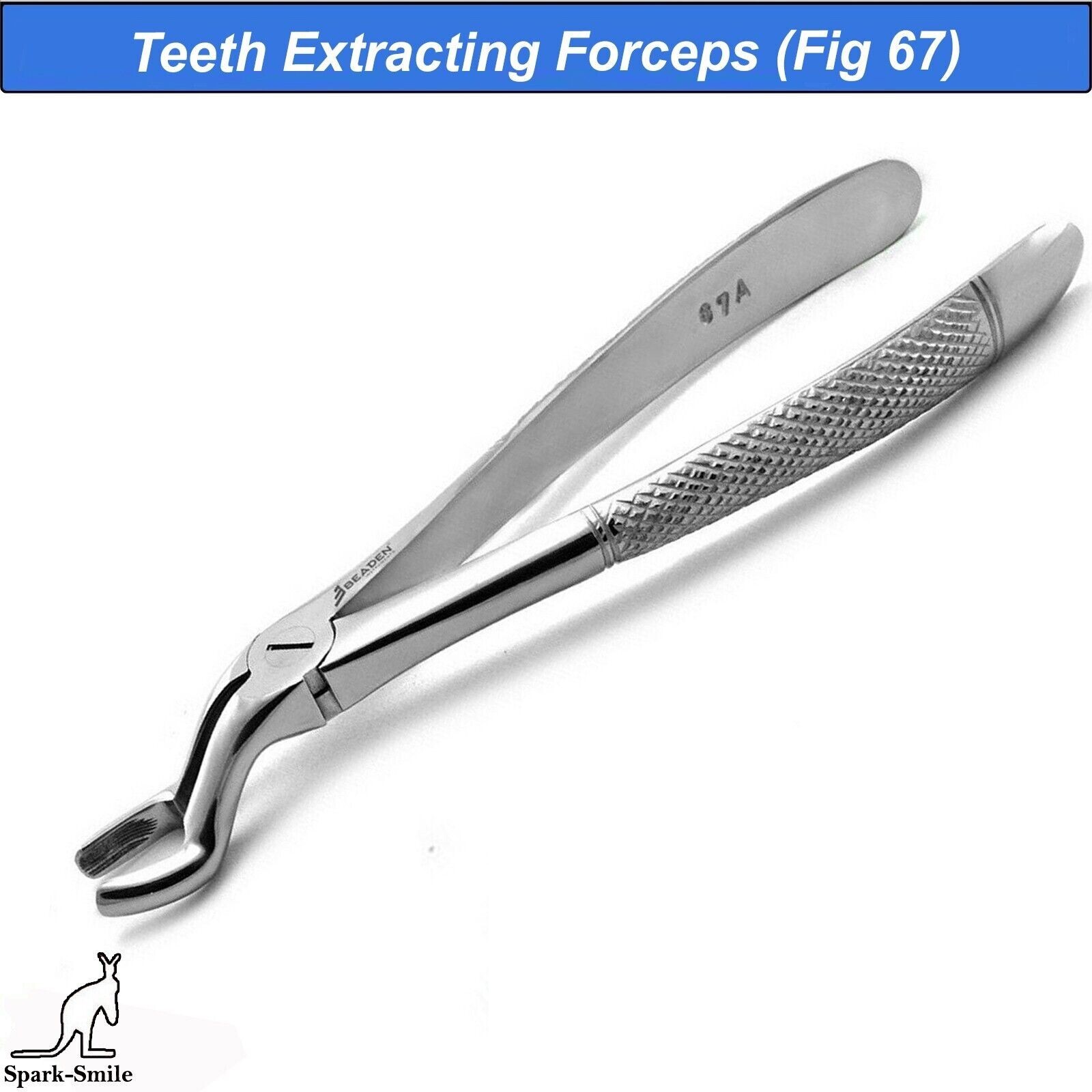 Surgical Tooth Extraction Upper Wisdom Forceps Fig-67 Dental Extracting Pliers
