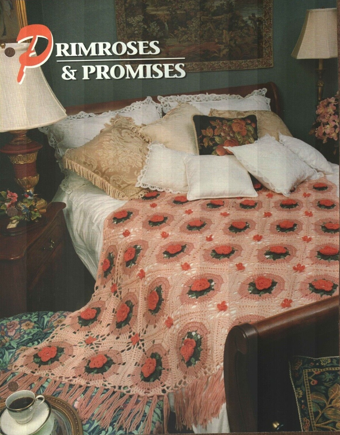 NEW PRIMROSES & PROMISES ANNIES CROCHET QUILT & AFGHAN CLUB PATTERN INSTRUCTIONS