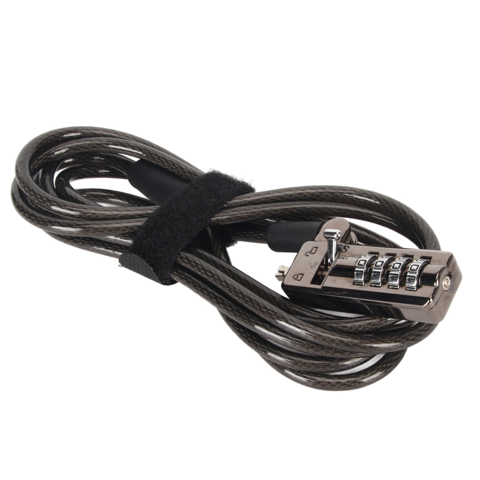 Laptop Lock 4 Digit Cipher Durable Portable Computer Security Cable with Lock