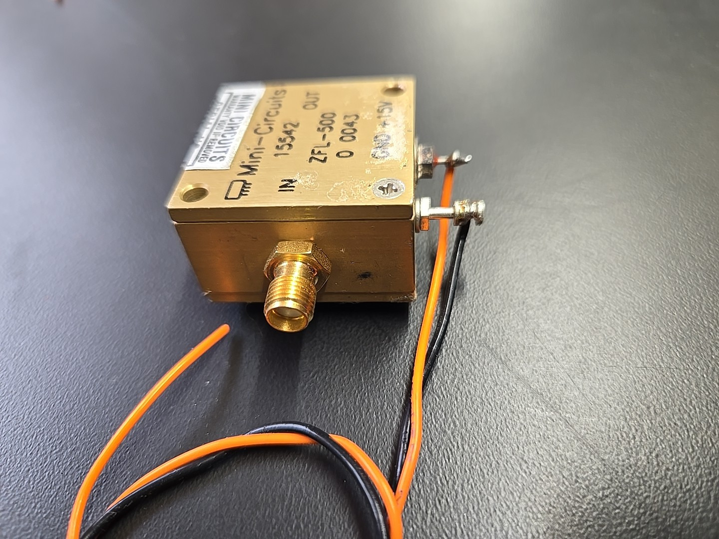 Mini-Circuits ZFL-500 15v RF Low Noise Amplifier