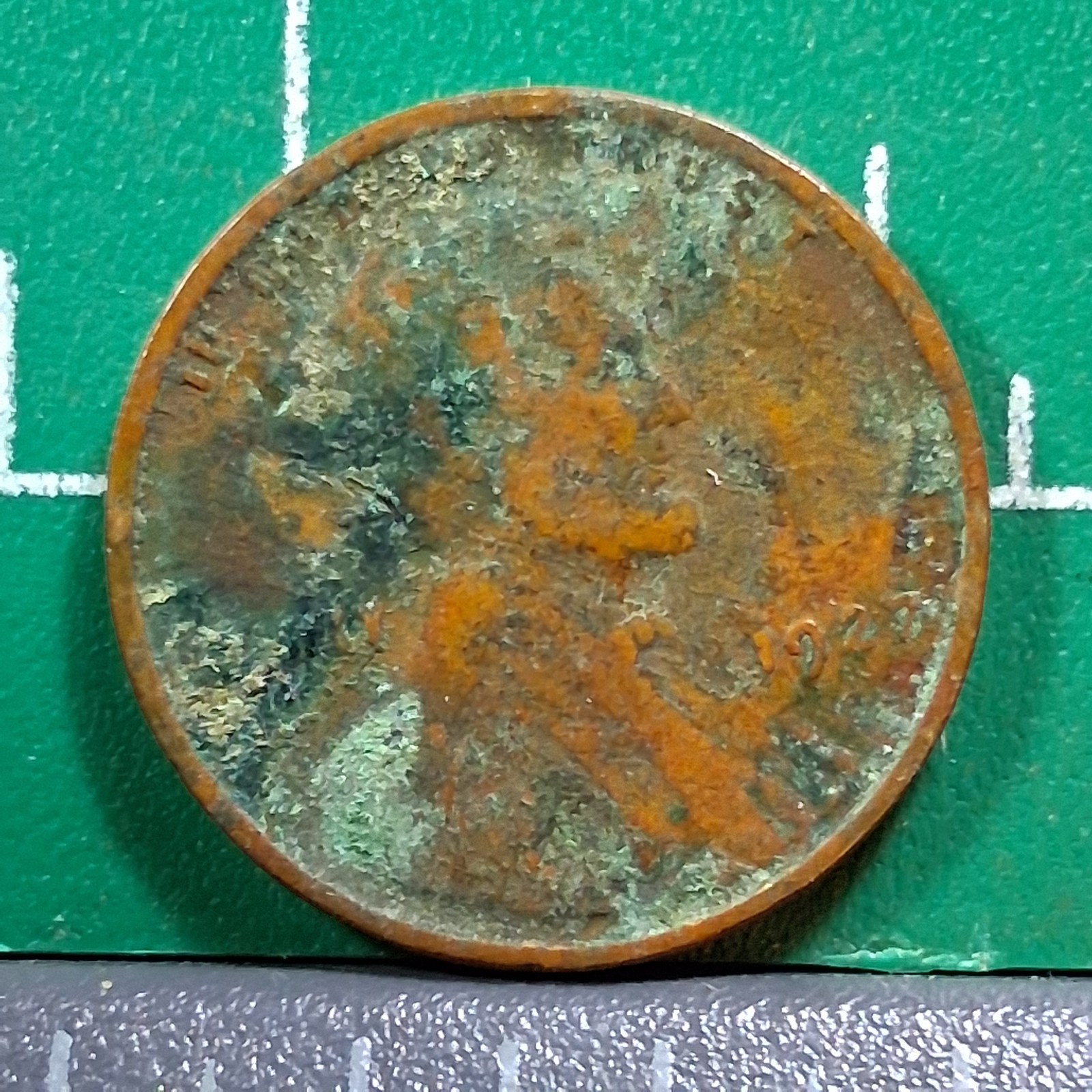 1927 United States USA Abraham Lincoln Wheat Penny 1 Cent Copper Coin