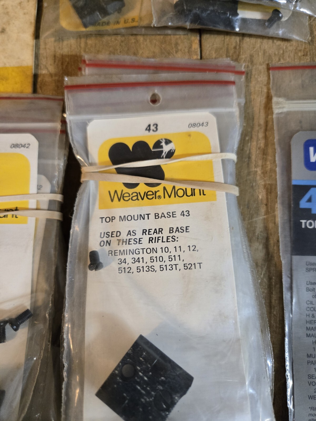 (1) weaver scope mount bases #12-46 (sold individually)