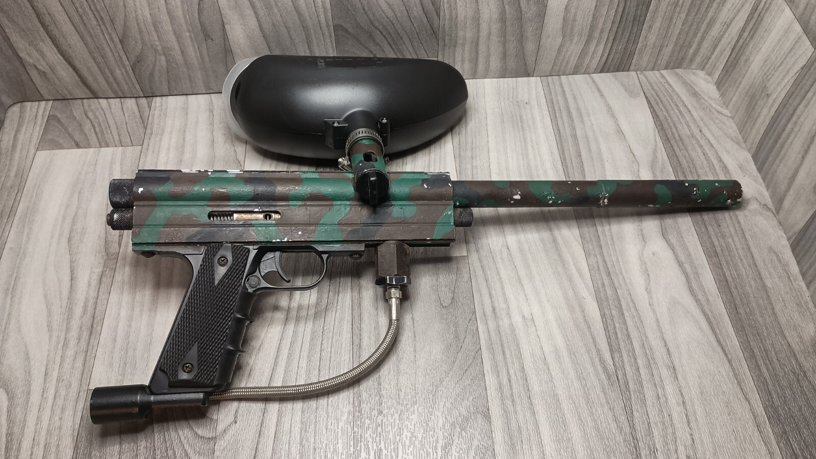 Raptor Silver Eagle Paint Marker Untested Solid And Heavy Camouflage Fast Ship!!