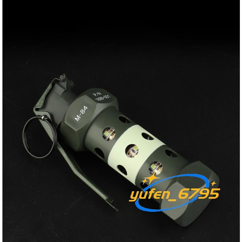 Emergency Flash Light Cosplay Nylon Dummy Flashbang Plastic Model Prop Gift New