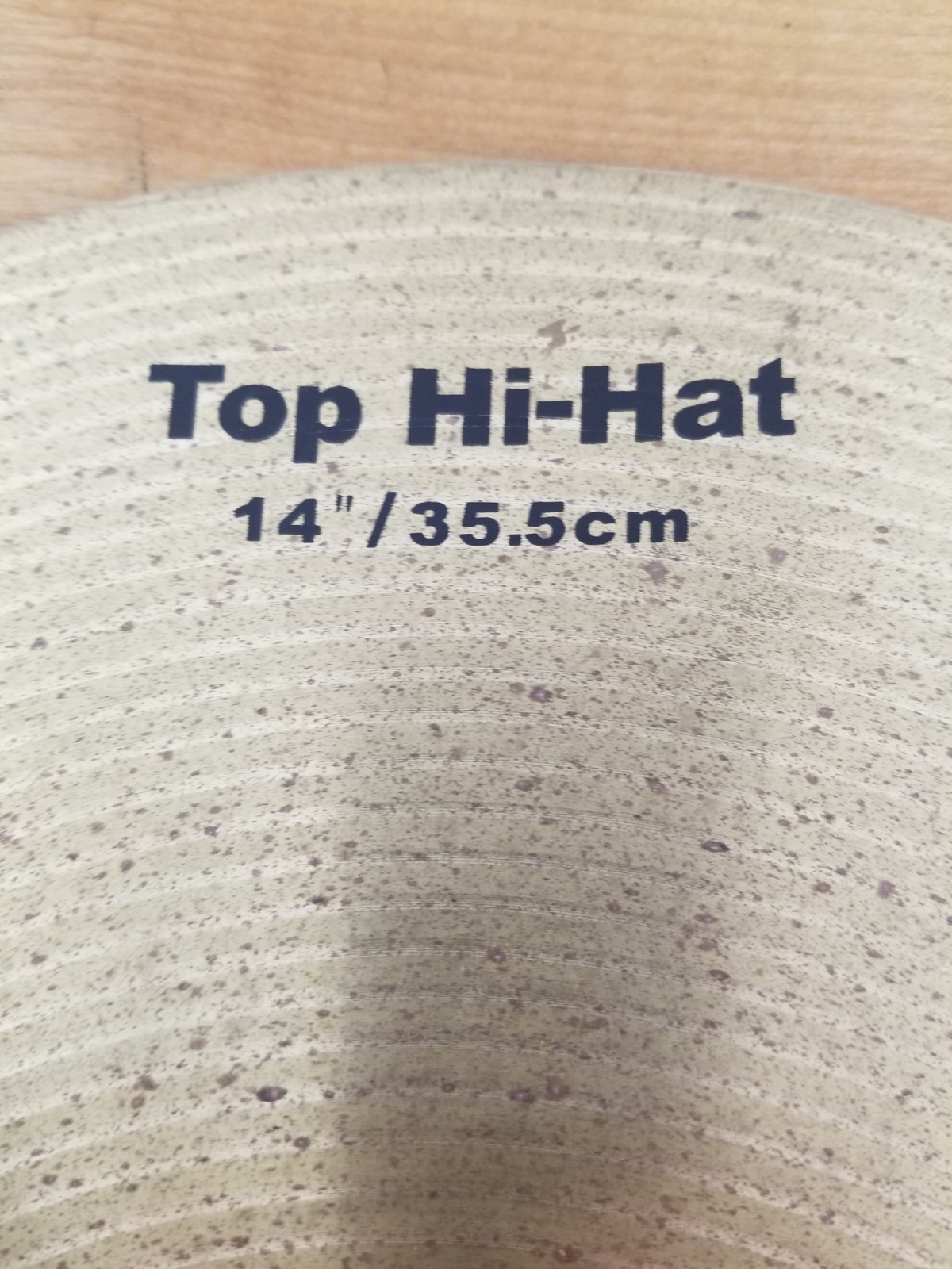 Pearl Hi-Hat Top 14” 35.5 cm Cymbal Musical Instrument Parts Used