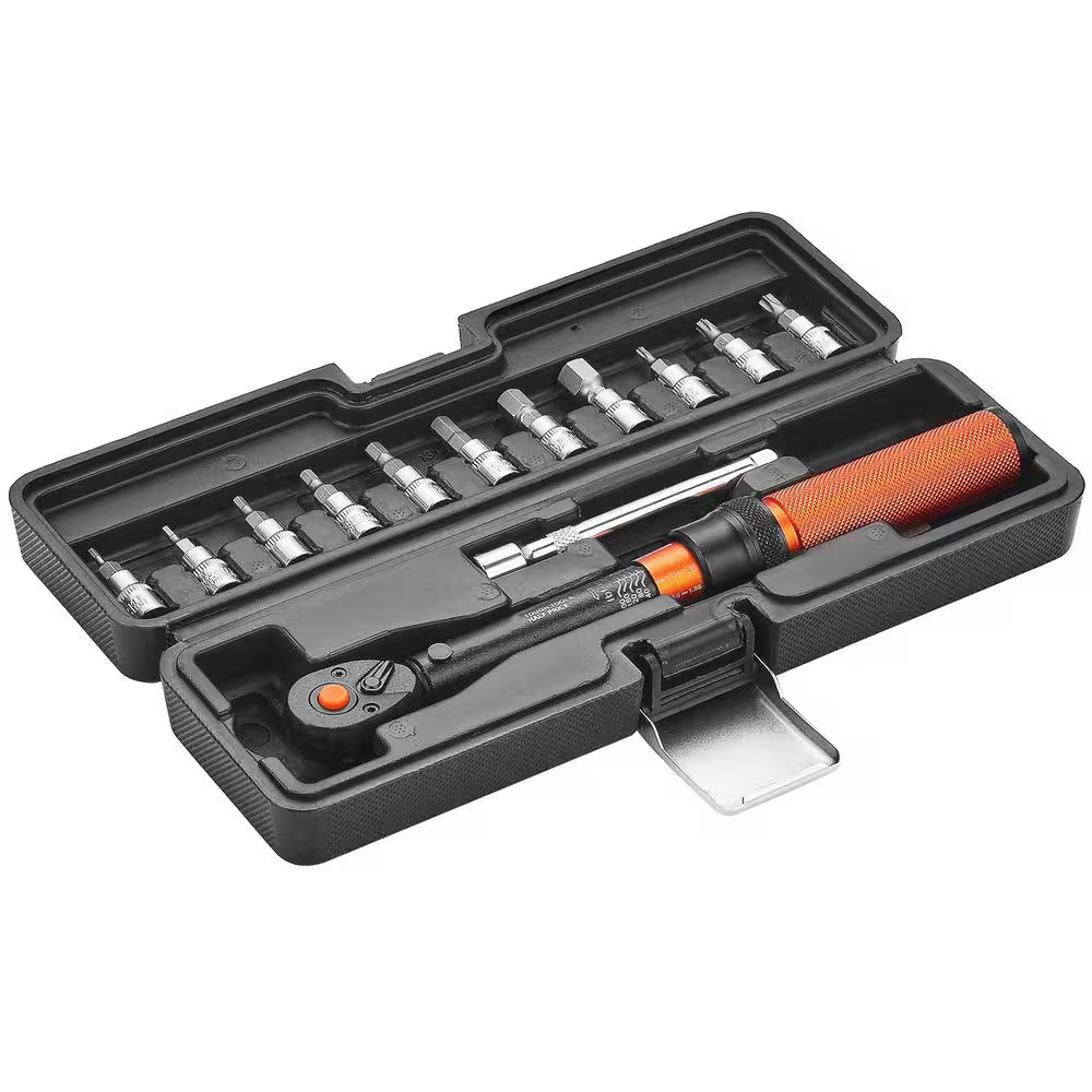 Drive Click Torque Wrench Set, 3.29 In. W X 9.25 In. D Steel Workbench Top with