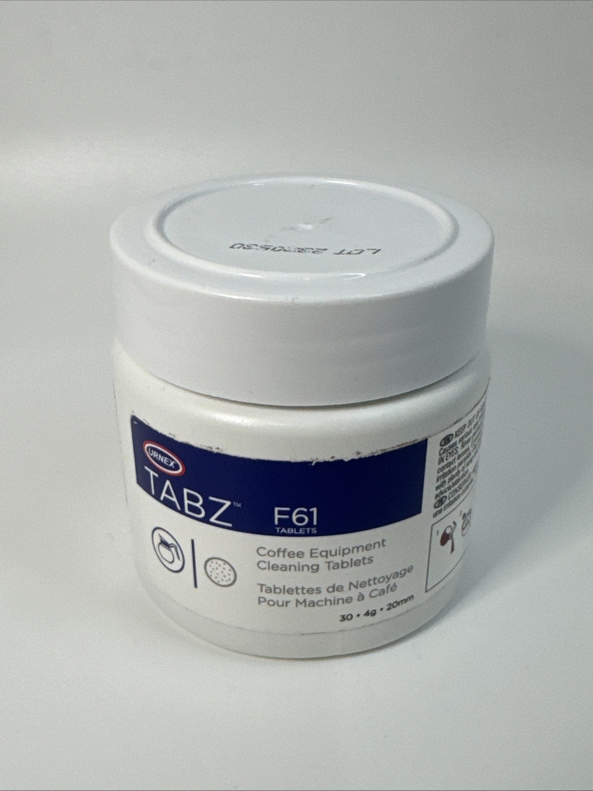 Tabz (F61) Coffee Equipment Cleaning Tablets - 30 (4g) tablets New