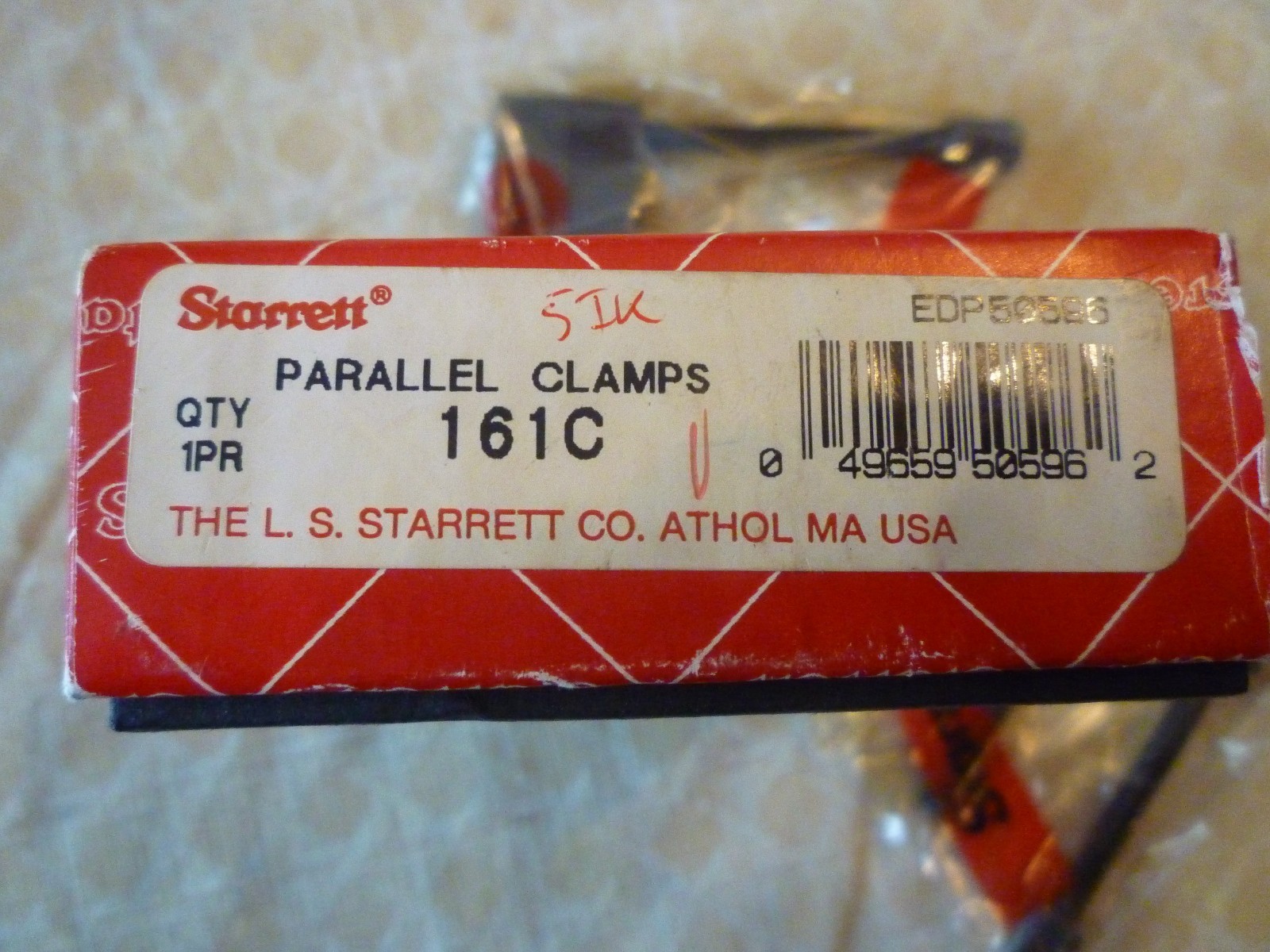 Starrett Parallel Clamp Set 161C