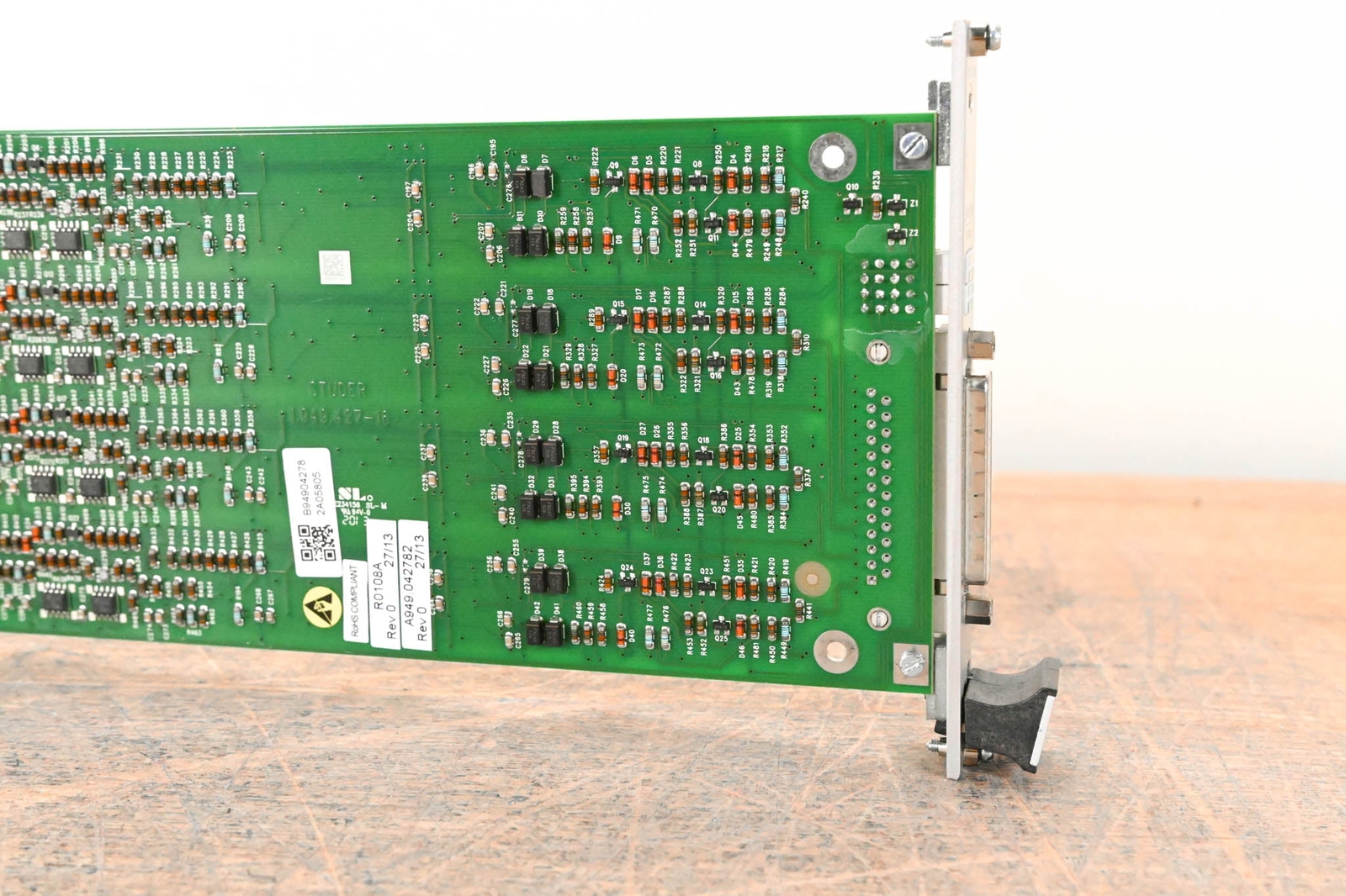Studer Mic/Line In Card for D21m Modular I/O System CG01HEV