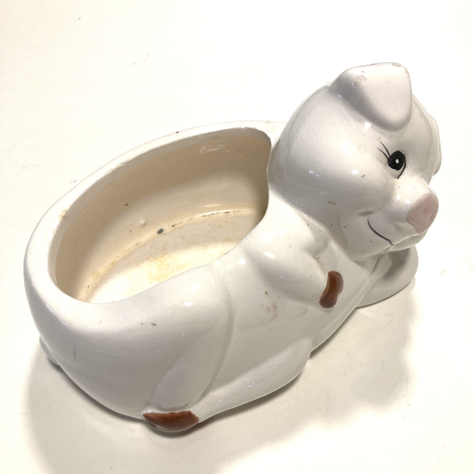 Mid Century Modern Mini Pig Pot Flowerpot Planter