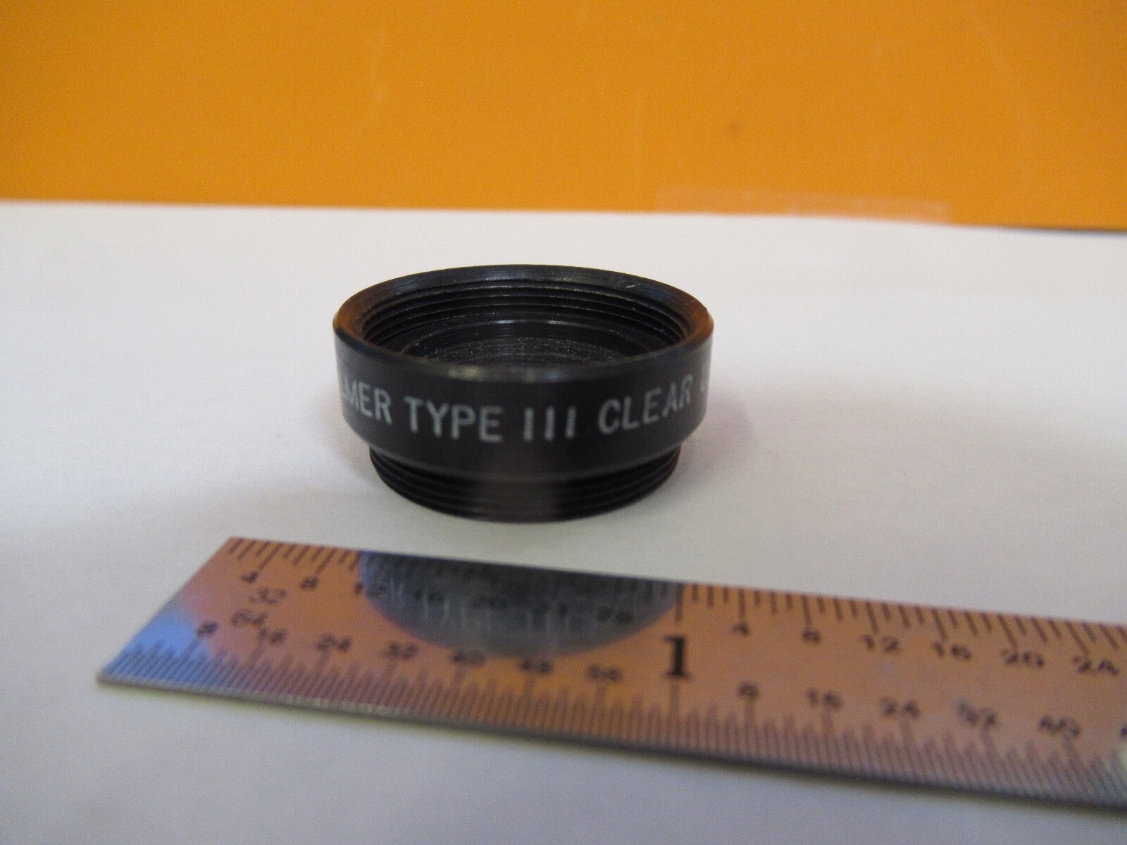 PERKIN ELMER 111 OBJECTIVE LENS MICROSCOPE PART OPTICS AS PICTURED &85-B-95