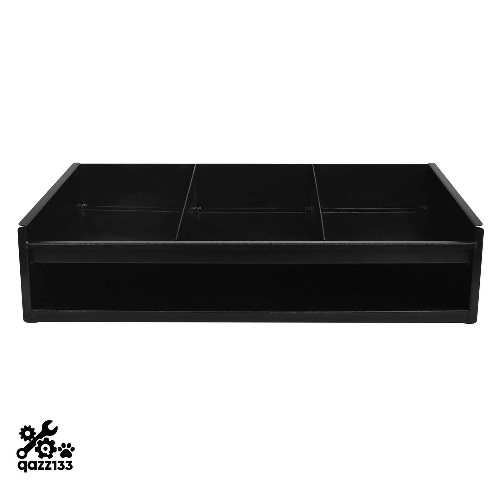 Helmet Bay Holder Rack For Trailer Shop Garage Storage Organizer Black Aluminum