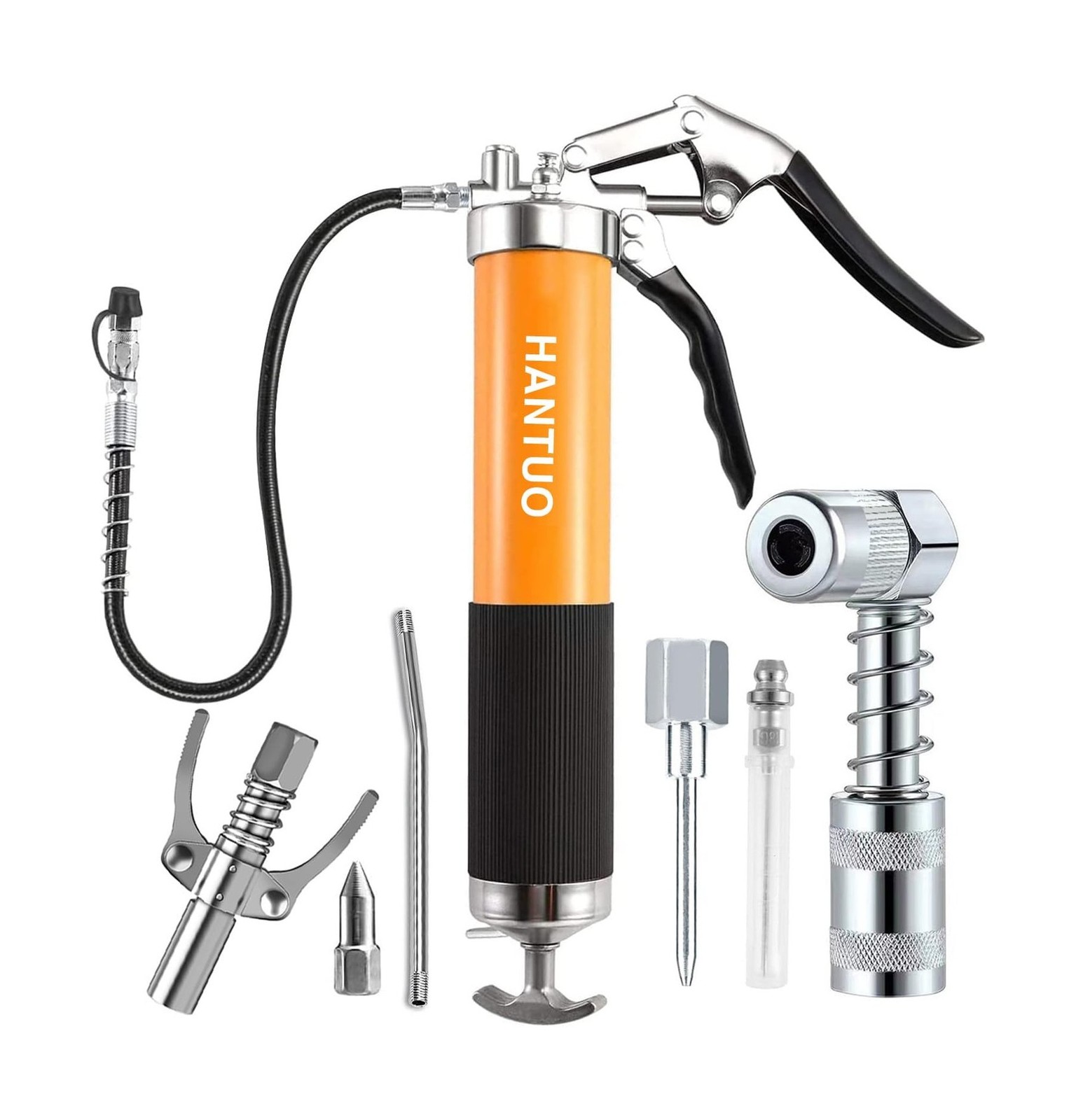 Grease Gun with Quick Release Coupler, 8000 PSI Heavy Duty Prof... FAST USA SHIP