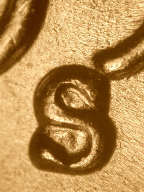 1954-S Mintmark "S" Touching "5" of Date Gem BU/Uncirculated Lincoln Cent Error5