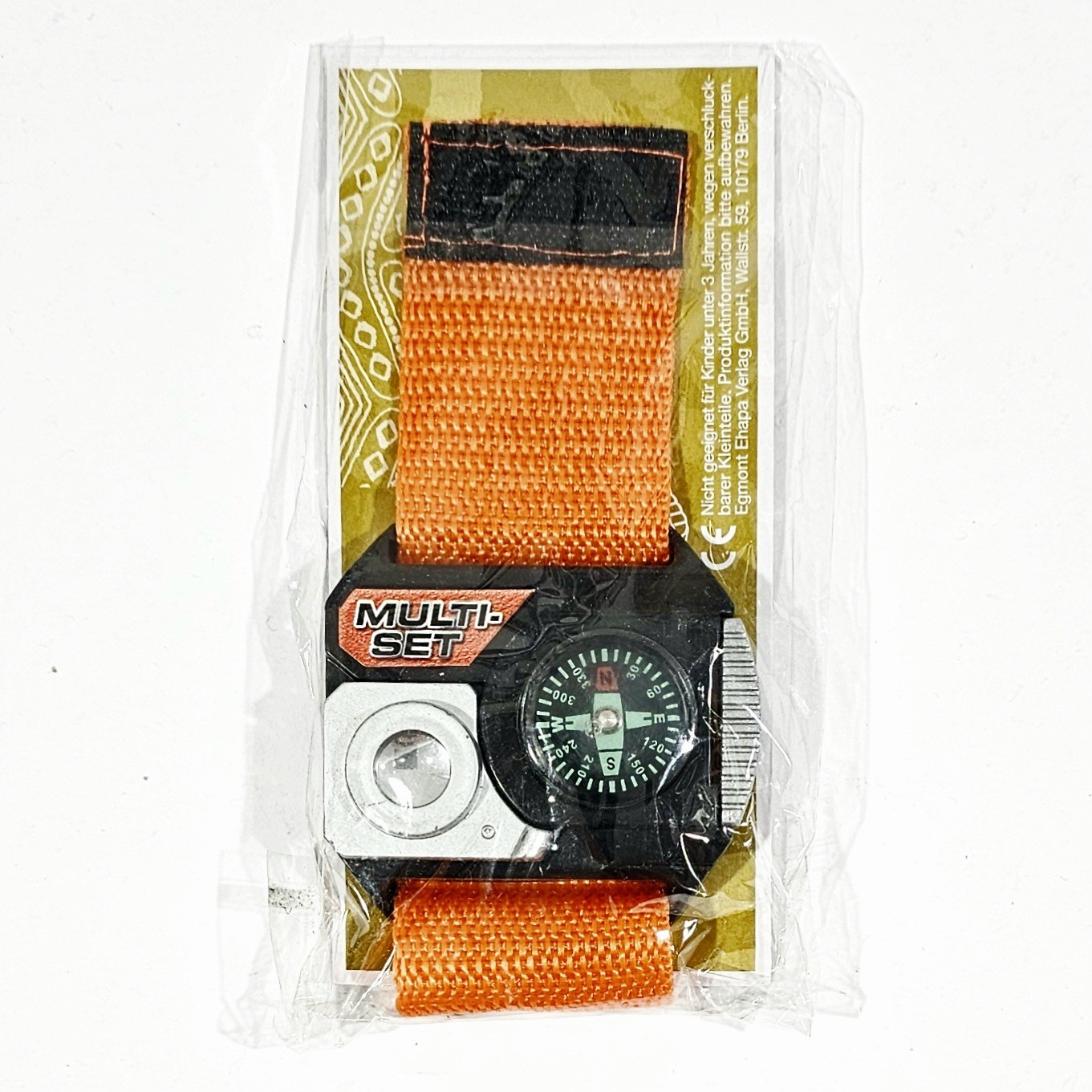Mickey Mouse Gimmick ACTION MAN MULTI-SET Compass Magnifier Bracelet New! Sid...