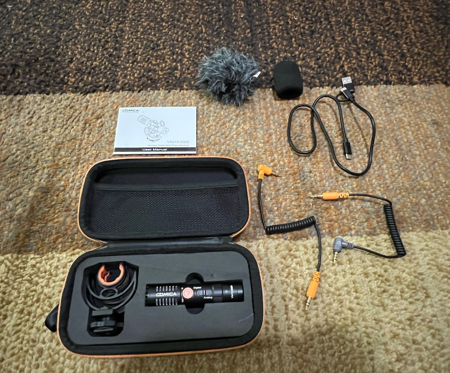 COMICA VM10PRO Universal Video Microphone for Camera, iPhone, Android Phone