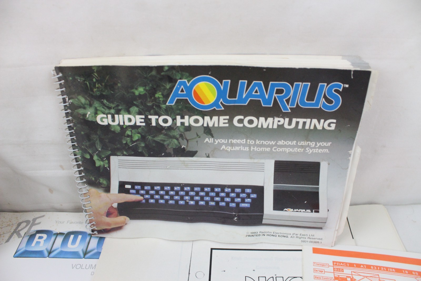 Vintage Commodore 64 Atari Manuals Paperwork Lot Elite ReRun Computer Video Game
