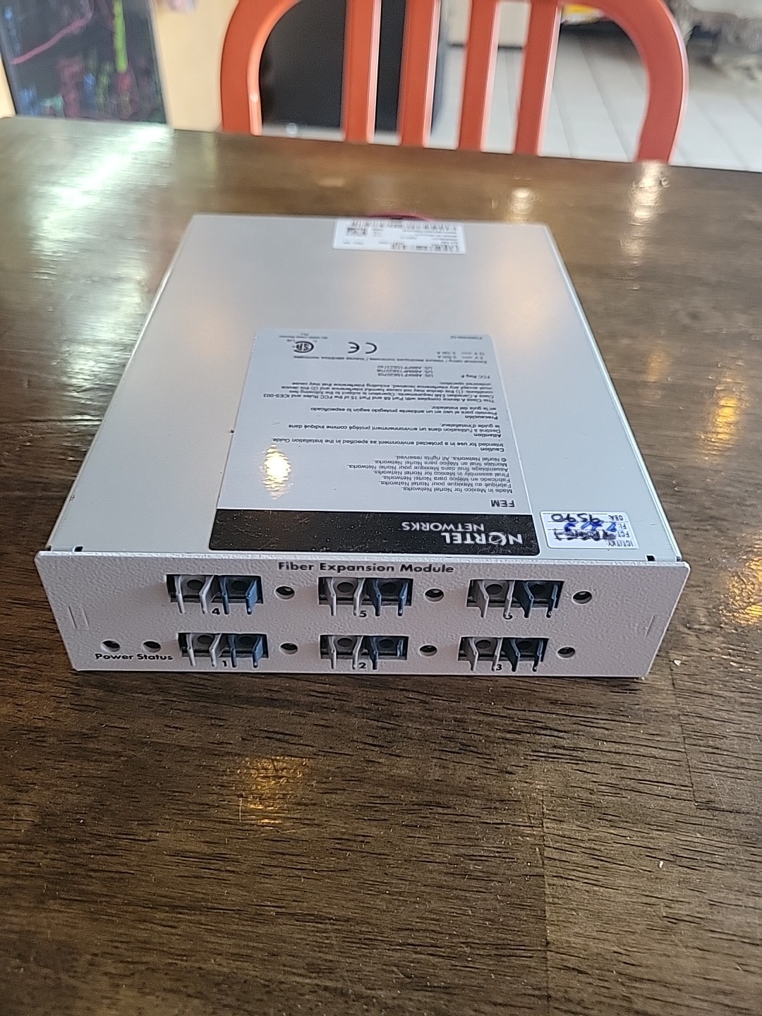 Nortel Networks Fibre Expansion Card 6-ports Expansion Module NNTMENC76RAR FEM V